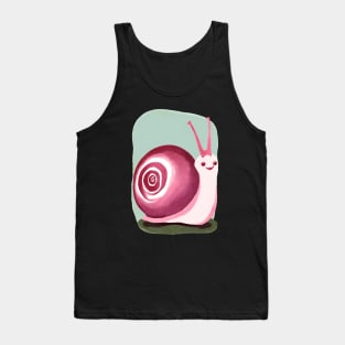 Cute Snail Tank Top